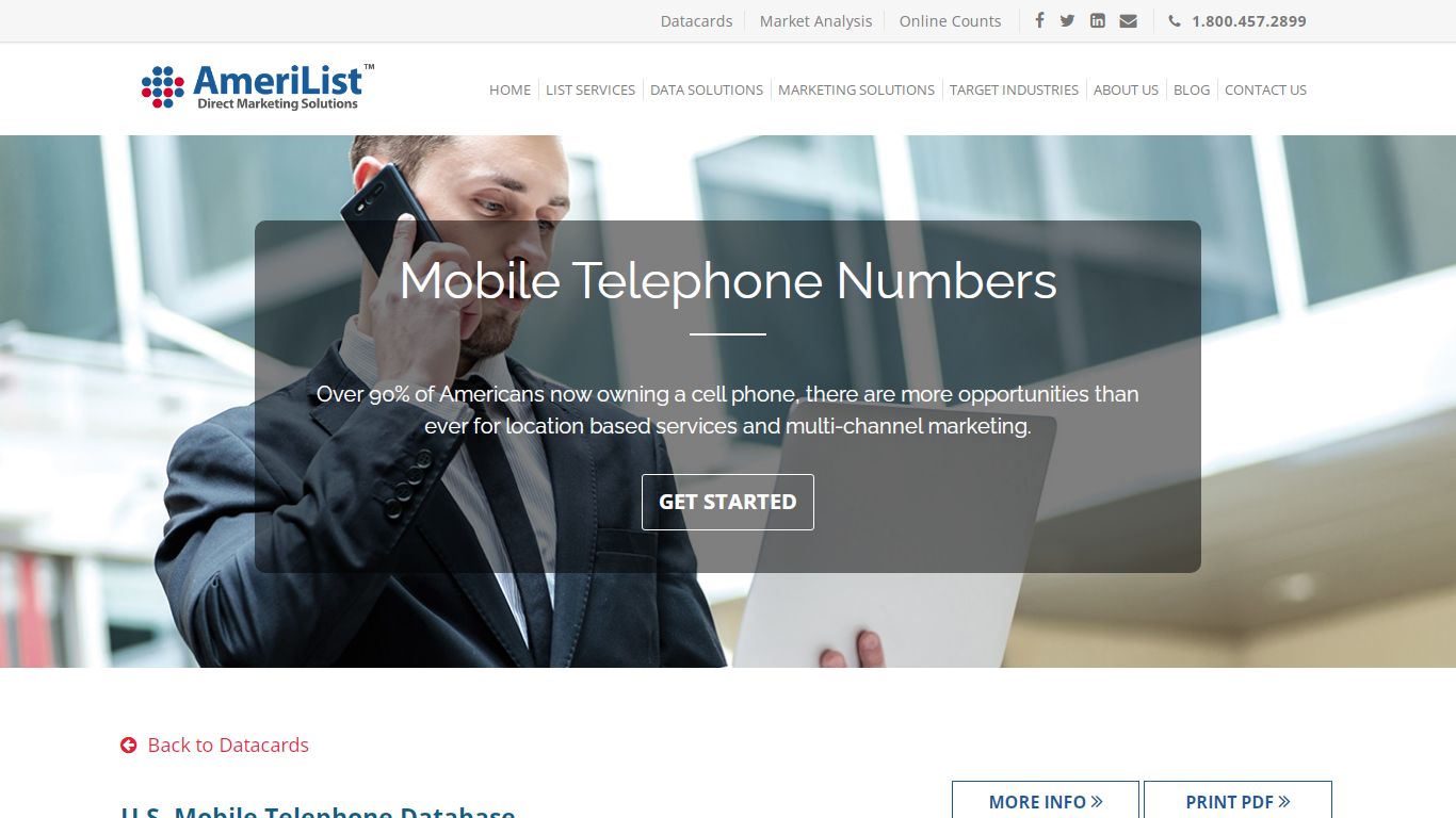 Usa cell phone number list | Mobile number database - Amerilist